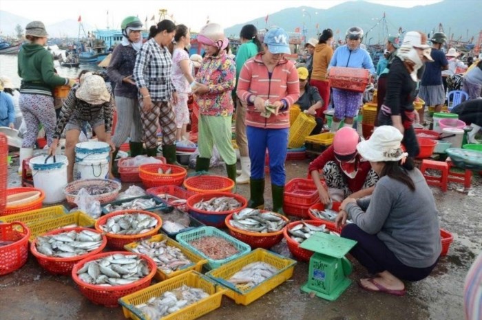 Chợ Cồn – Nơi cung cấp nguồn hải sản tươi ngon.